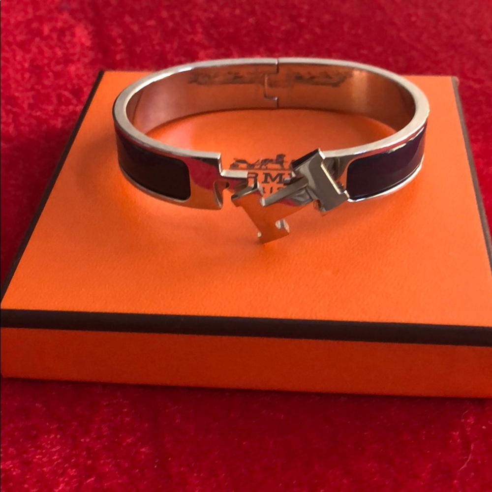 Hermès click clack bracelet
